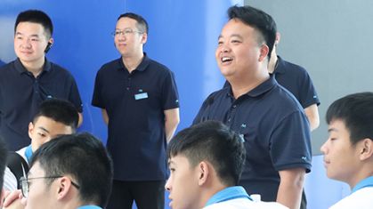 玉環(huán)中學(xué)來訪